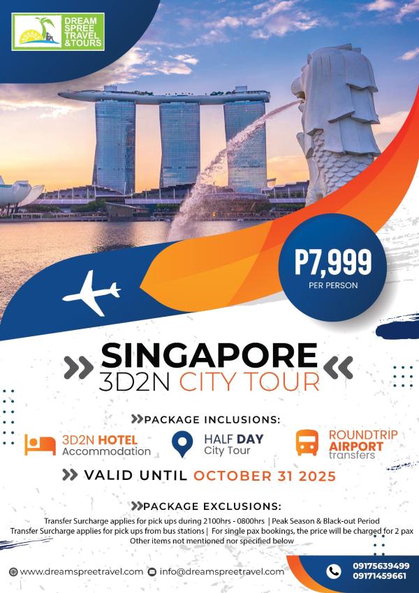 Singapore 3D2N City Tour